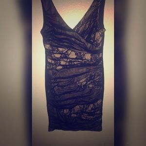 Classy Shear Black tank top dress